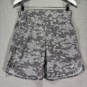 Tapout Camo Shorts Mens M MMA Gray Drawstring 9" WWE WWF‎ Wrestling Athletic Gym